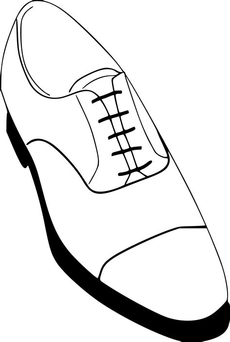 Shoe Drawing Template